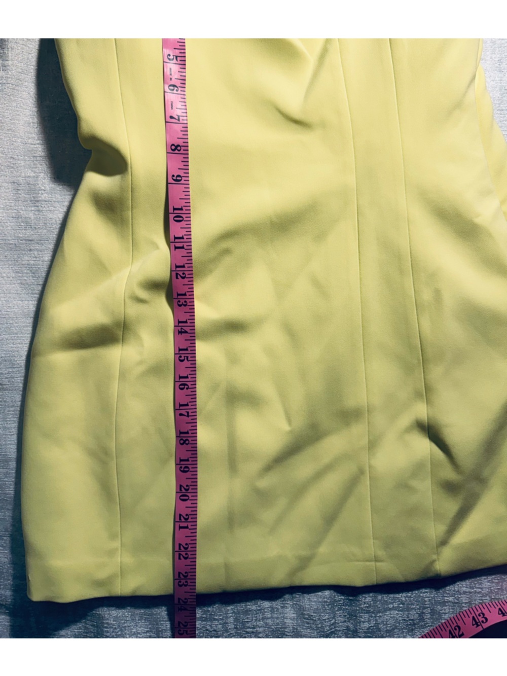 A.L.C. Strapless Elsie Mini Dress in Citrine, size 6, NWT - Picture 12 of 12